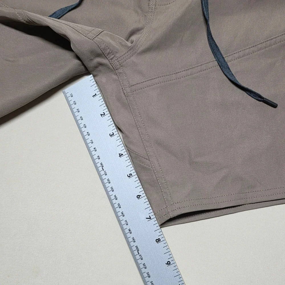 Roark Men Brown Adventure Chinos/Shorts Size 30 Quick Dry Lightweight Outdoor